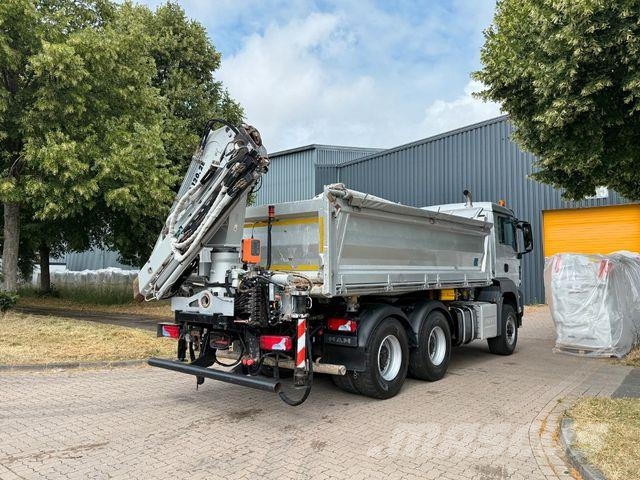 MAN TGS 26.440 - abnehmbarer Heckkran - 6x6 - EURO6 Tipper trucks