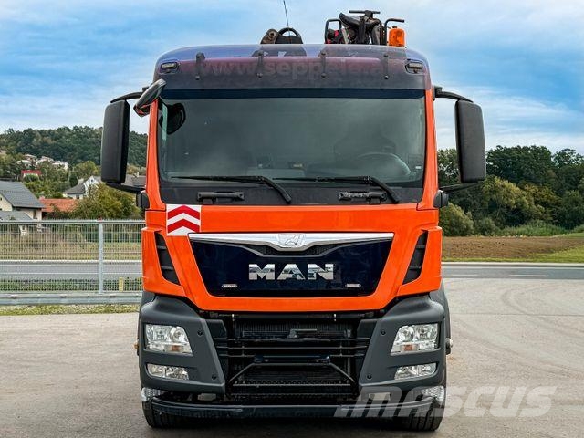 MAN TGS 26.440 Abrollkipper Palfinger Epsilon * 6x4! Вантажівки з гаковим підйомом