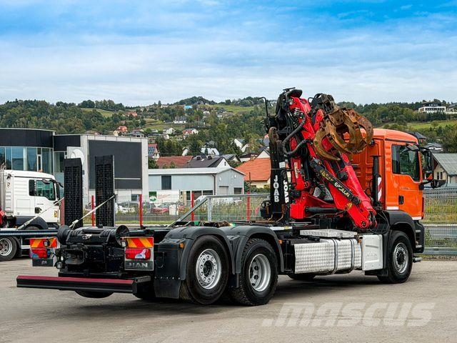 MAN TGS 26.440 Abrollkipper Palfinger Epsilon * 6x4! Вантажівки з гаковим підйомом