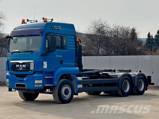 MAN TGS 26.440 * Abrollkipper * 6x4 * TOPZUSTAND ! Camiones polibrazo