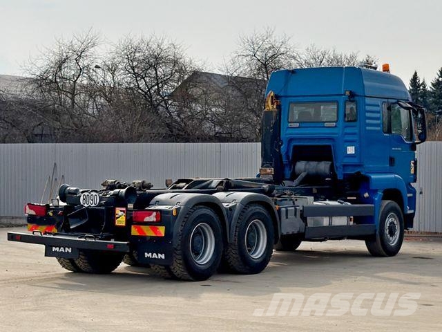 MAN TGS 26.440 * Abrollkipper * 6x4 * TOPZUSTAND ! Camiones polibrazo
