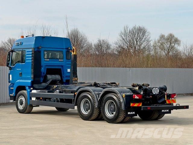 MAN TGS 26.440 * Abrollkipper * 6x4 * TOPZUSTAND ! Camiones polibrazo