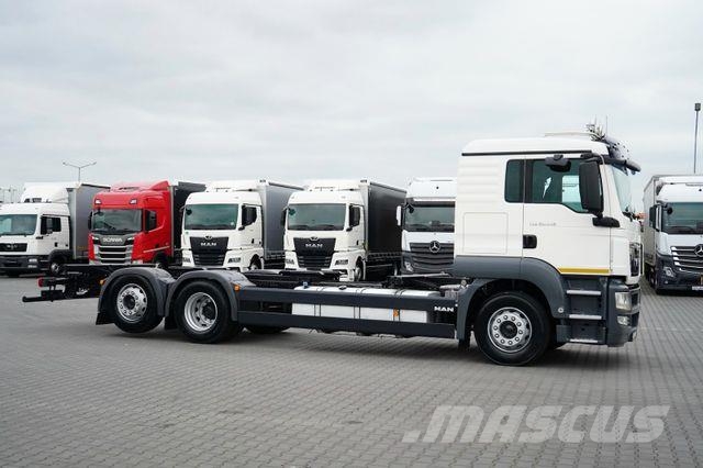 MAN TGS / 26.440 / E 5 / RETARDER / PEŁNY ADR / BDF Camiones con chasís y cabina