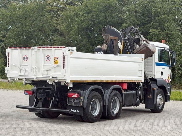 MAN TGS 26.440*KIPPER 5,20 m + LIV L140NZ * 6x4 *TOP Truck mounted cranes