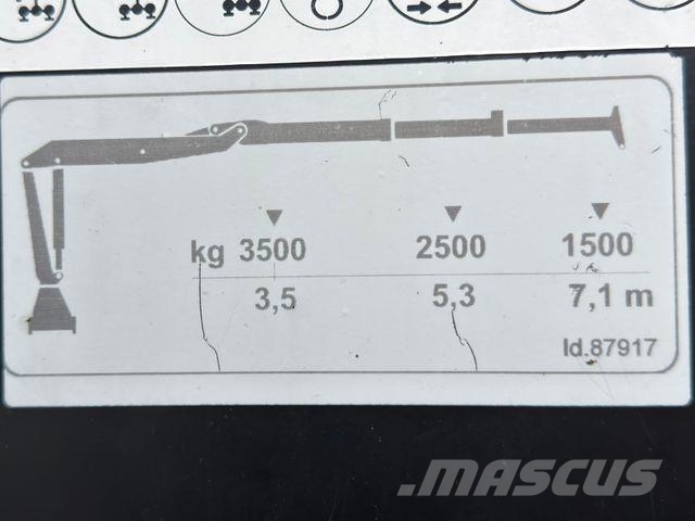 MAN TGS 26.440*KIPPER 5,20 m + LIV L140NZ * 6x4 *TOP Truck mounted cranes