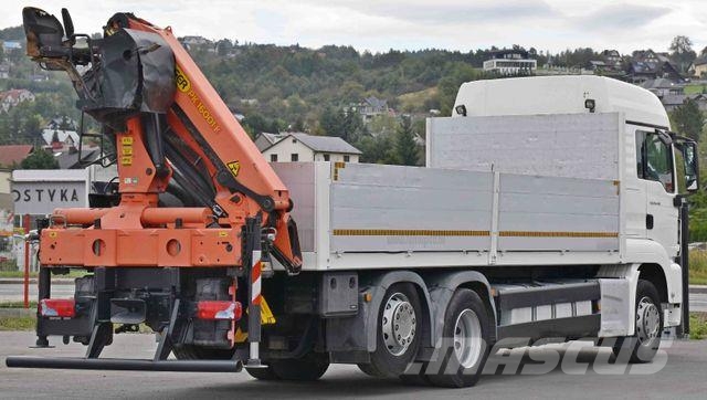 MAN TGS 26.440 * PRITSCHE 6,90 m + PK 16001 - K Kraanaga veokid