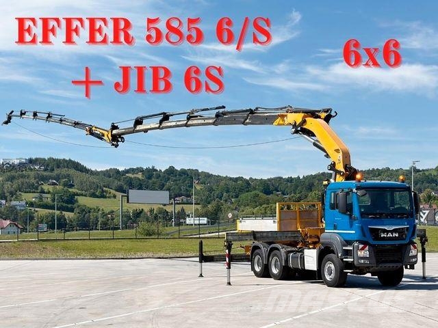 MAN TGS 26.440*Sattelzugmaschine + KRAN/FUNK * 6x6 Camiones grúa