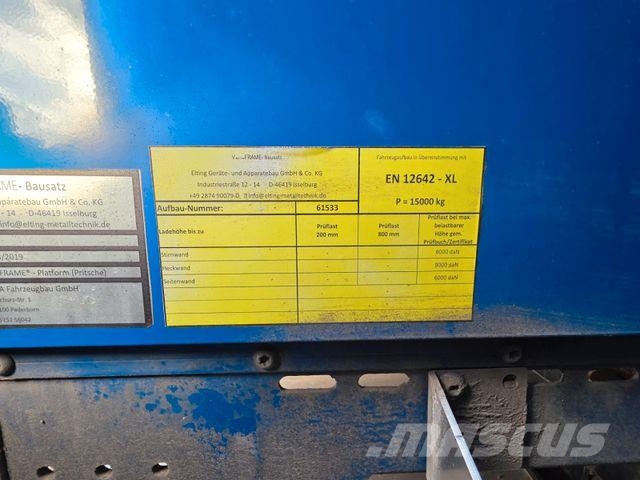 MAN TGS 26.460 6x2-4 LL / Palfinger / Lenkachse Camiones grúa