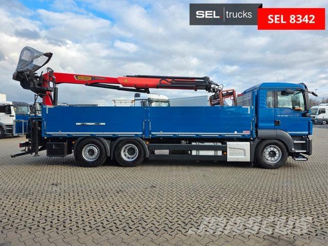 MAN TGS 26.460 6x2-4 LL / Palfinger / Lenkachse Camiones grúa