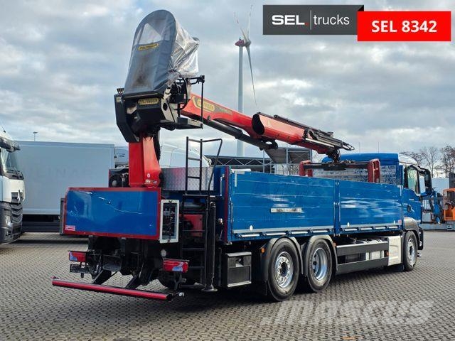 MAN TGS 26.460 6x2-4 LL / Palfinger / Lenkachse Camiones grúa