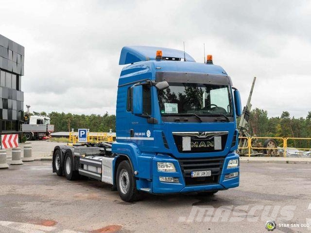 MAN TGS 26.460 6x2 Palfinger PHT 20SLD5 Hooklift شاحنات الرافعات الخطافية