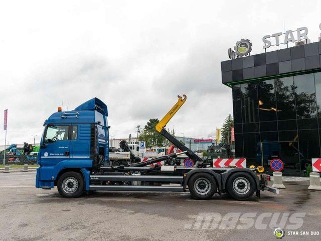 MAN TGS 26.460 6x2 Palfinger PHT 20SLD5 Hooklift شاحنات الرافعات الخطافية