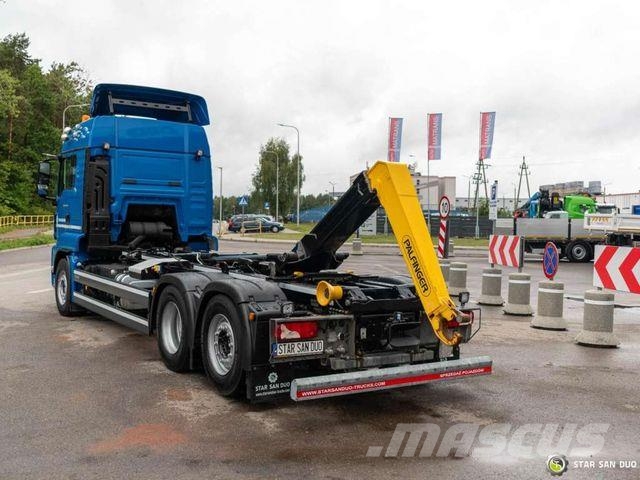 MAN TGS 26.460 6x2 Palfinger PHT 20SLD5 Hooklift شاحنات الرافعات الخطافية
