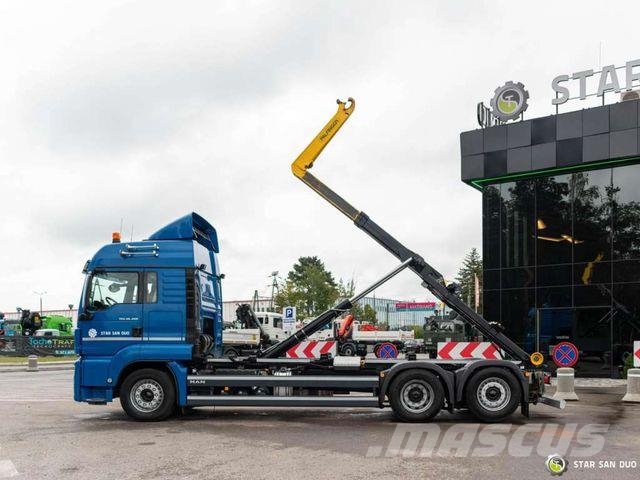 MAN TGS 26.460 6x2 Palfinger PHT 20SLD5 Hooklift شاحنات الرافعات الخطافية
