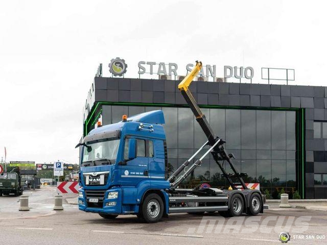 MAN TGS 26.460 6x2 Palfinger PHT 20SLD5 Hooklift شاحنات الرافعات الخطافية