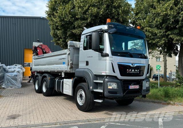 MAN TGS 26.460 - abnehmbarer Heckkran - 6x4 - EURO6 起重機卡車