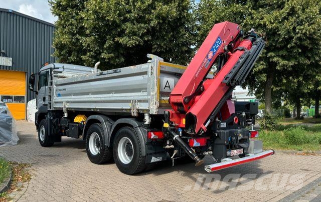 MAN TGS 26.460 - abnehmbarer Heckkran - 6x4 - EURO6 起重機卡車