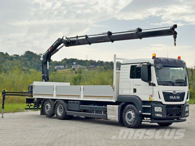 MAN TGS 26.460 * HIAB X - HIDUO 188 B-3 + FUNK* TOP Autojeřáby, hydraulické ruky