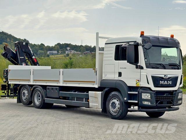 MAN TGS 26.460 * HIAB X - HIDUO 188 B-3 + FUNK* TOP Autojeřáby, hydraulické ruky
