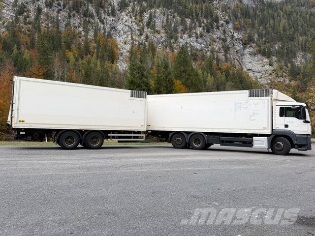 MAN TGS 26.460 KÜHLKOFFER MIT ANHÄNGER Caminhões com temperatura controlada