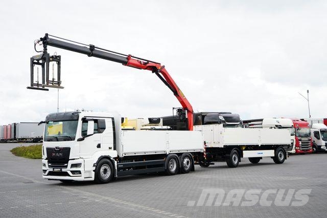 MAN TGS / 26.470 / 6 X 2 / ZESTAW SKRZYNIOWY + HDS / Kamioni-šasije