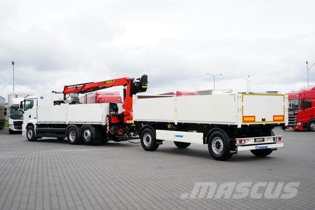 MAN TGS / 26.470 / 6 X 2 / ZESTAW SKRZYNIOWY + HDS / Kamioni-šasije