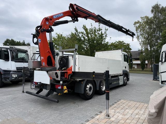 MAN TGS 26.470 6X2 Effer 215 bis 16 Meter Crane trucks