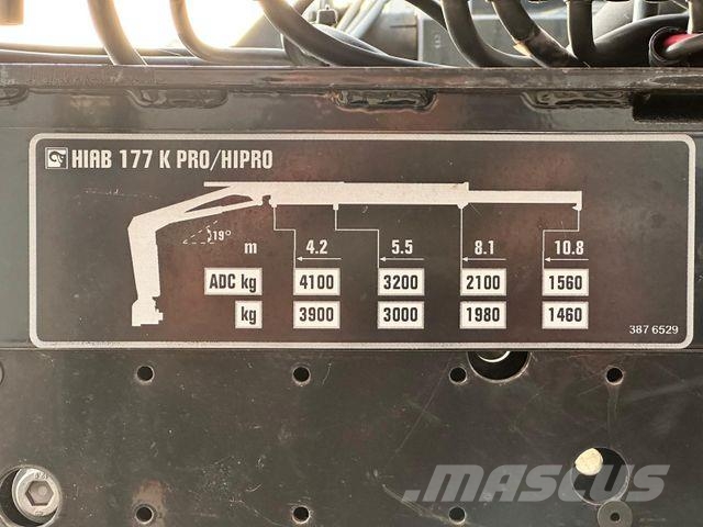 MAN TGS 26.470 6x2 HIAB L-HiPro 177K-2 Retarder ADR Caminhões de mesa/dropside