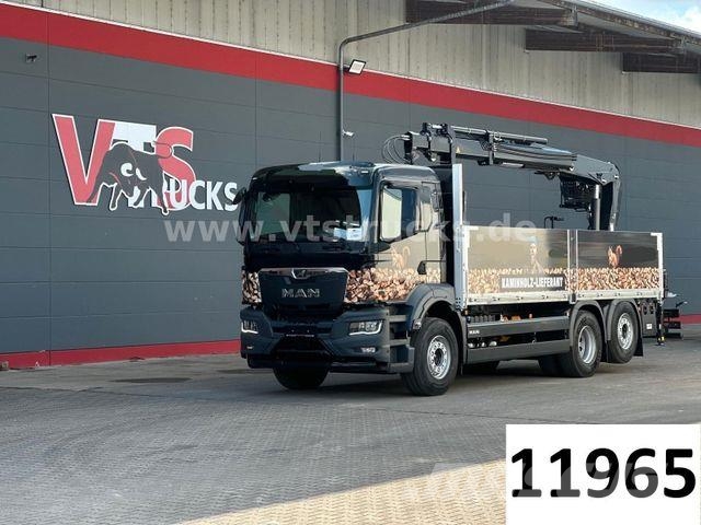 MAN TGS 26.470 6x2 HIAB L-HiPro 177K-2 Retarder ADR Caminhões de mesa/dropside