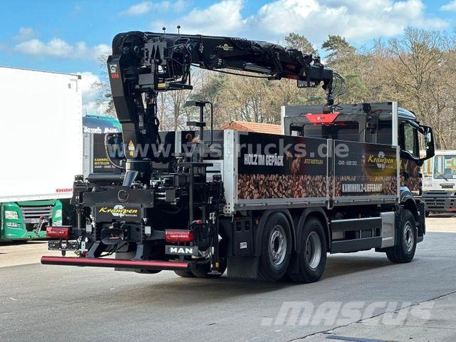 MAN TGS 26.470 6x2 HIAB L-HiPro 177K-2 Retarder ADR Caminhões de mesa/dropside