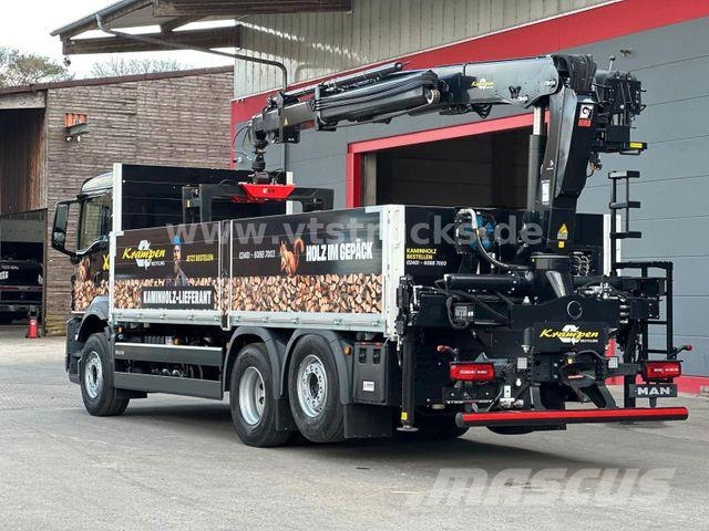 MAN TGS 26.470 6x2 HIAB L-HiPro 177K-2 Retarder ADR Caminhões de mesa/dropside