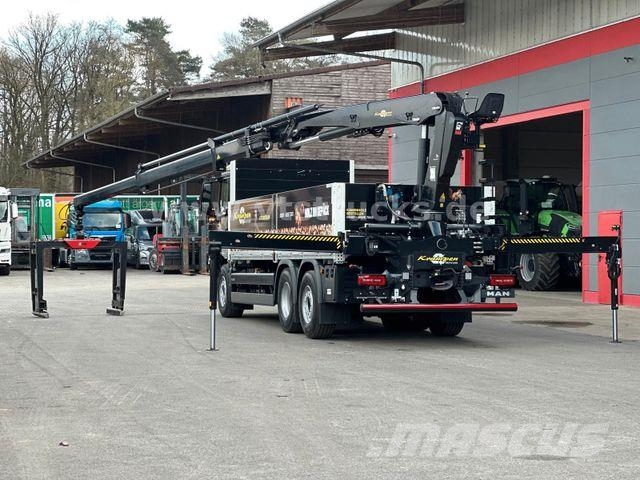 MAN TGS 26.470 6x2 HIAB L-HiPro 177K-2 Retarder ADR Caminhões de mesa/dropside