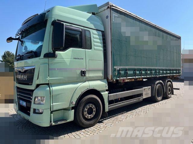 MAN TGS 26.470 6X2 LUFT LIFT HINTEN GELENKT Camiones chasis