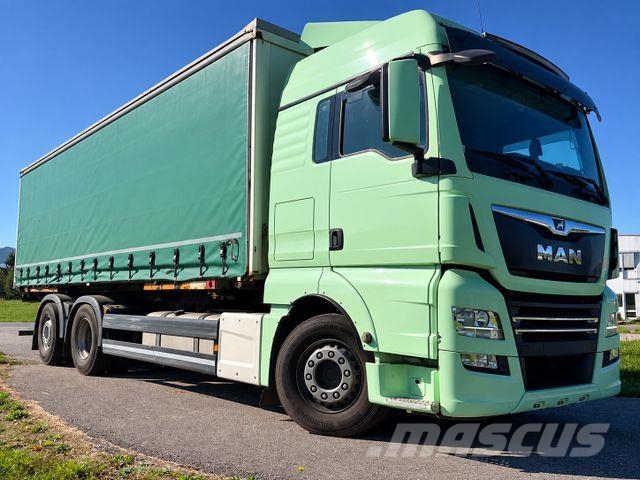 MAN TGS 26.470 6X2 LUFT LIFT HINTEN GELENKT Fülkés alváz
