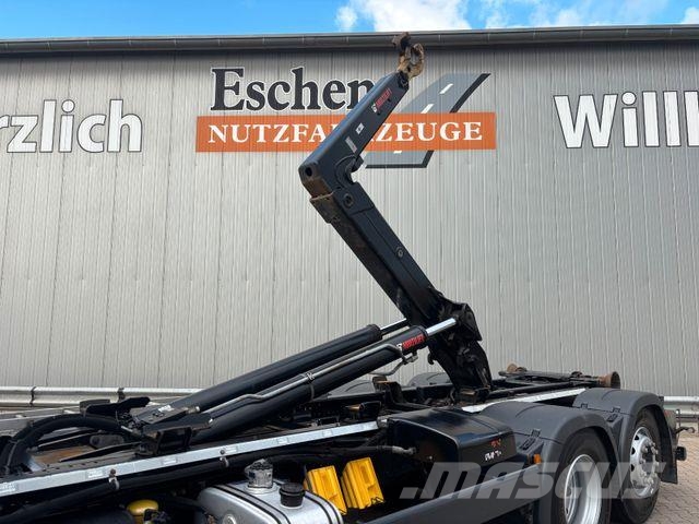 MAN TGS 26.470 *HIAB ULT21S59*hydr.Verriegelung*Lenk شاحنات الرافعات الخطافية