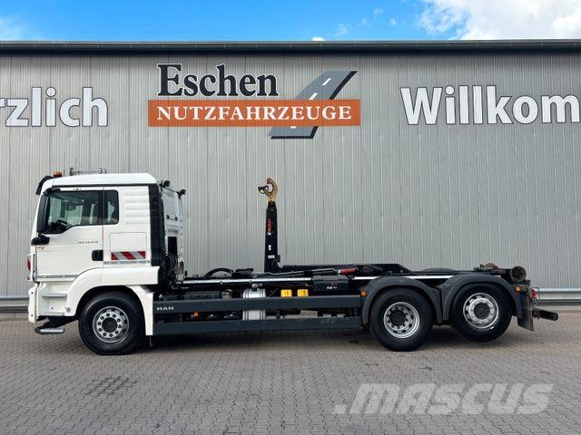 MAN TGS 26.470 *HIAB ULT21S59*hydr.Verriegelung*Lenk شاحنات الرافعات الخطافية