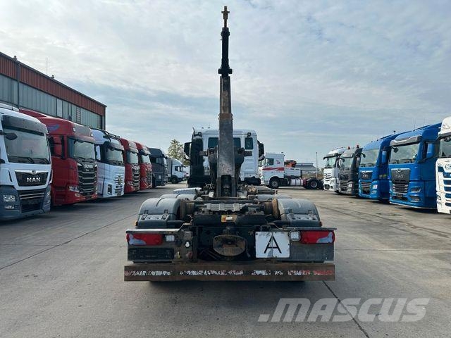 MAN TGS 26.470 * HYVA * ACC * LENK-LIFT * 6X2 * TÜV 훅 리프트 트럭