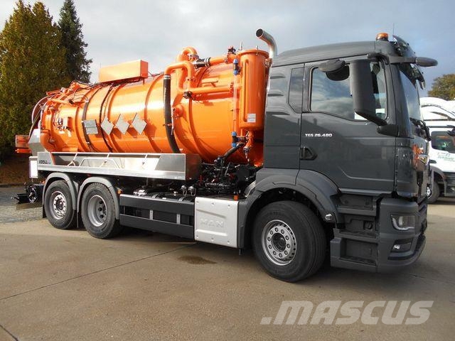 MAN TGS 26.480 6x2-4 BL GGVS 组合/真空油槽车
