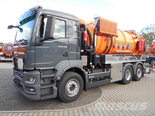 MAN TGS 26.480 6x2-4 BL GGVS 组合/真空油槽车