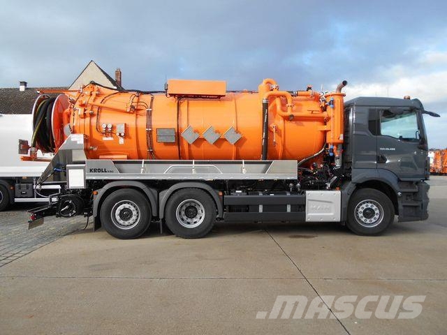 MAN TGS 26.480 6x2-4 BL GGVS 组合/真空油槽车