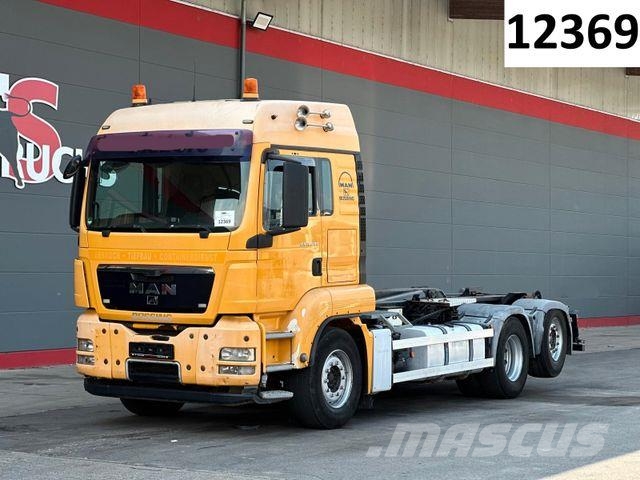 MAN TGS 26.480 6x2 BL VDL S-21 AK Lenk/Lift شاحنات الرافعات الخطافية