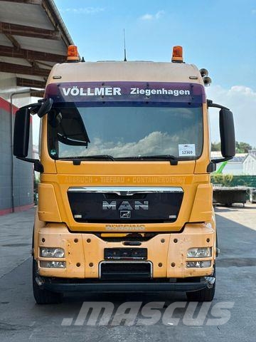 MAN TGS 26.480 6x2 BL VDL S-21 AK Lenk/Lift شاحنات الرافعات الخطافية