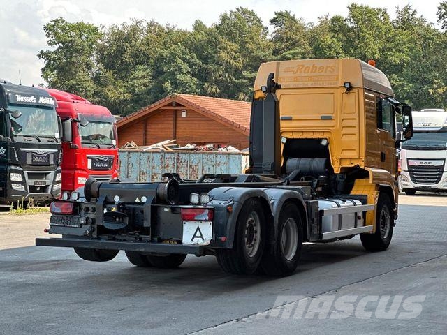 MAN TGS 26.480 6x2 BL VDL S-21 AK Lenk/Lift شاحنات الرافعات الخطافية