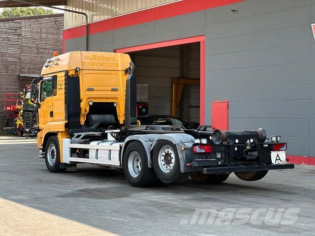 MAN TGS 26.480 6x2 BL VDL S-21 AK Lenk/Lift شاحنات الرافعات الخطافية