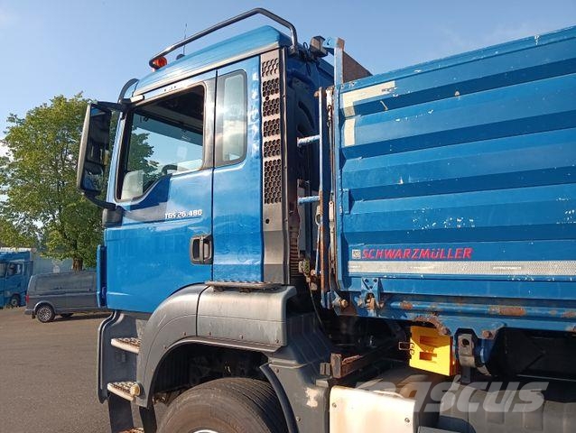 MAN TGS 26:480 6x4 EURO5 ATLAS 240.2E-A4 3-S-Kipper Kiper kamioni
