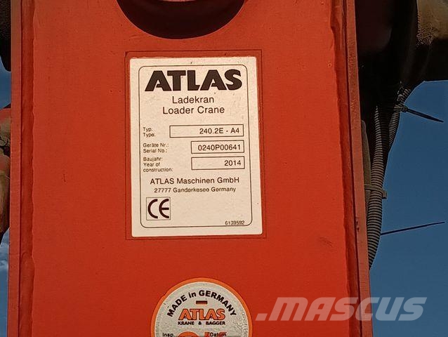 MAN TGS 26:480 6x4 EURO5 ATLAS 240.2E-A4 3-S-Kipper Kiper kamioni