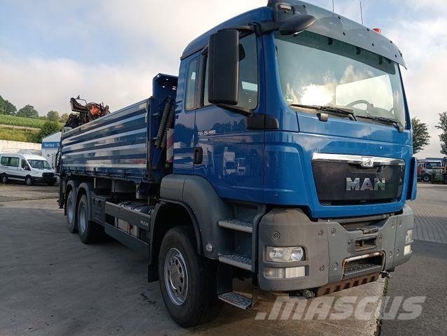 MAN TGS 26:480 6x4 EURO5 ATLAS 240.2E-A4 3-S-Kipper Kiper kamioni