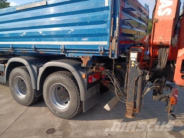 MAN TGS 26:480 6x4 EURO5 ATLAS 240.2E-A4 3-S-Kipper Kiper kamioni