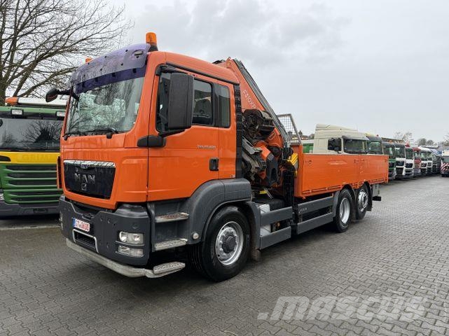 MAN TGS 26.480 6X4H-2 Kran Fassi F310 18.50 Meter Madelautod