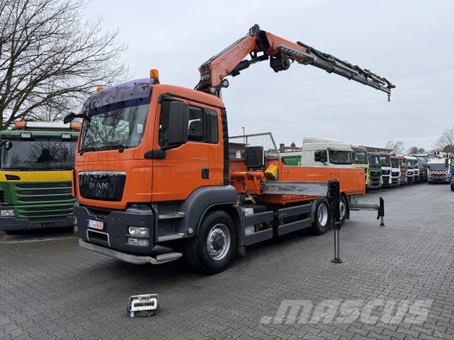 MAN TGS 26.480 6X4H-2 Kran Fassi F310 18.50 Meter Madelautod